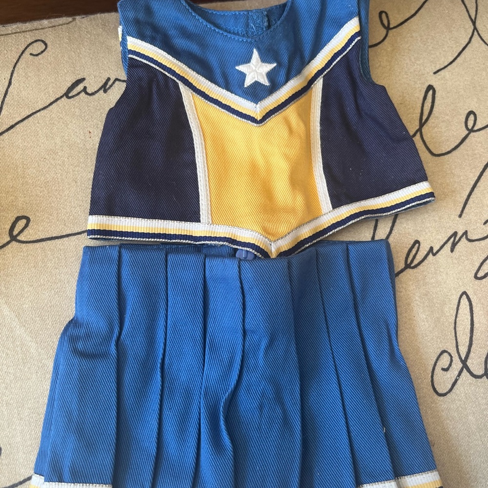 American Girl Blue Cheerleader Outfit - Picture 4 of 7